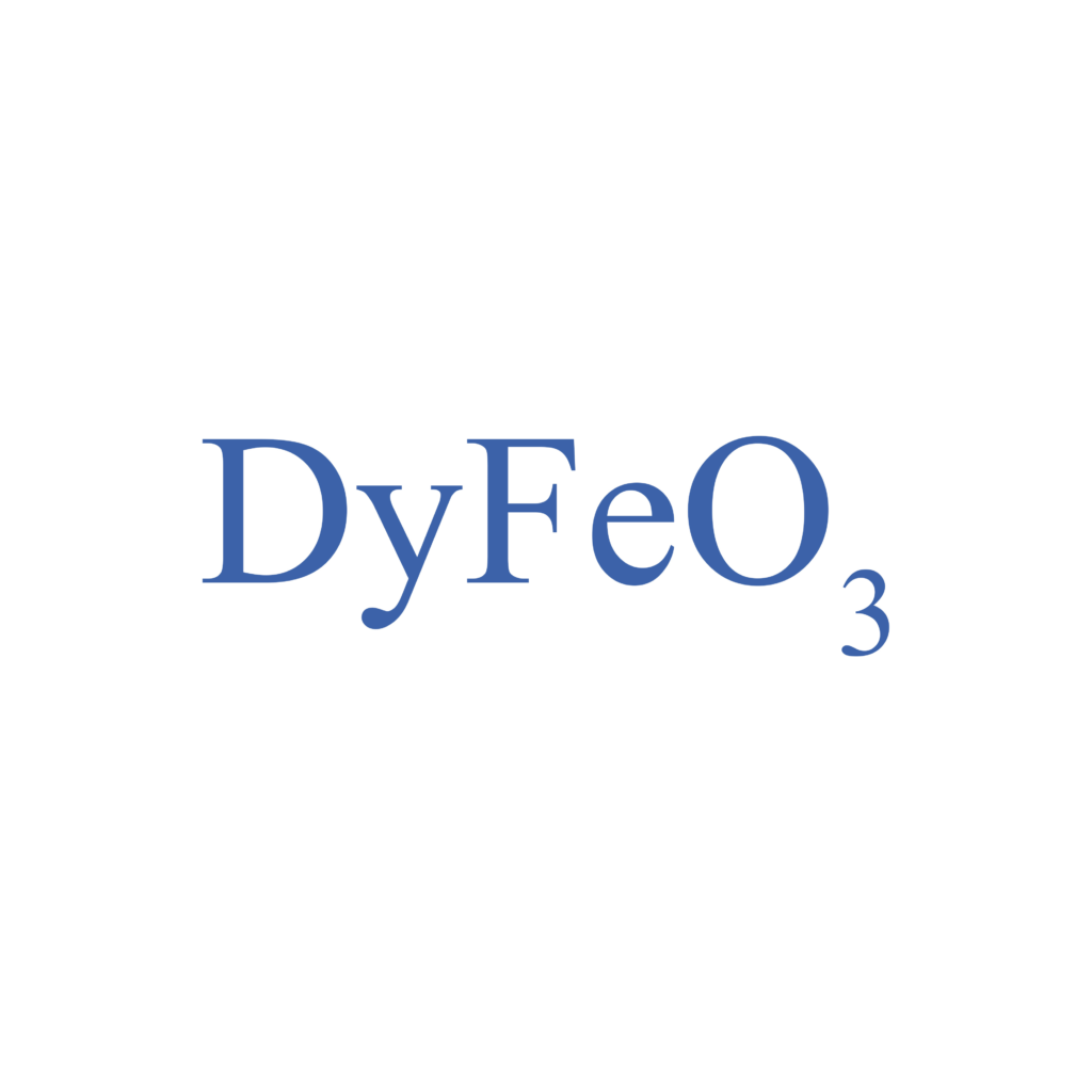 Oxyde de fer dysprosium (DyFeO3)cible de pulvérisation-VI HALBLEITERMATERIAL GmbH