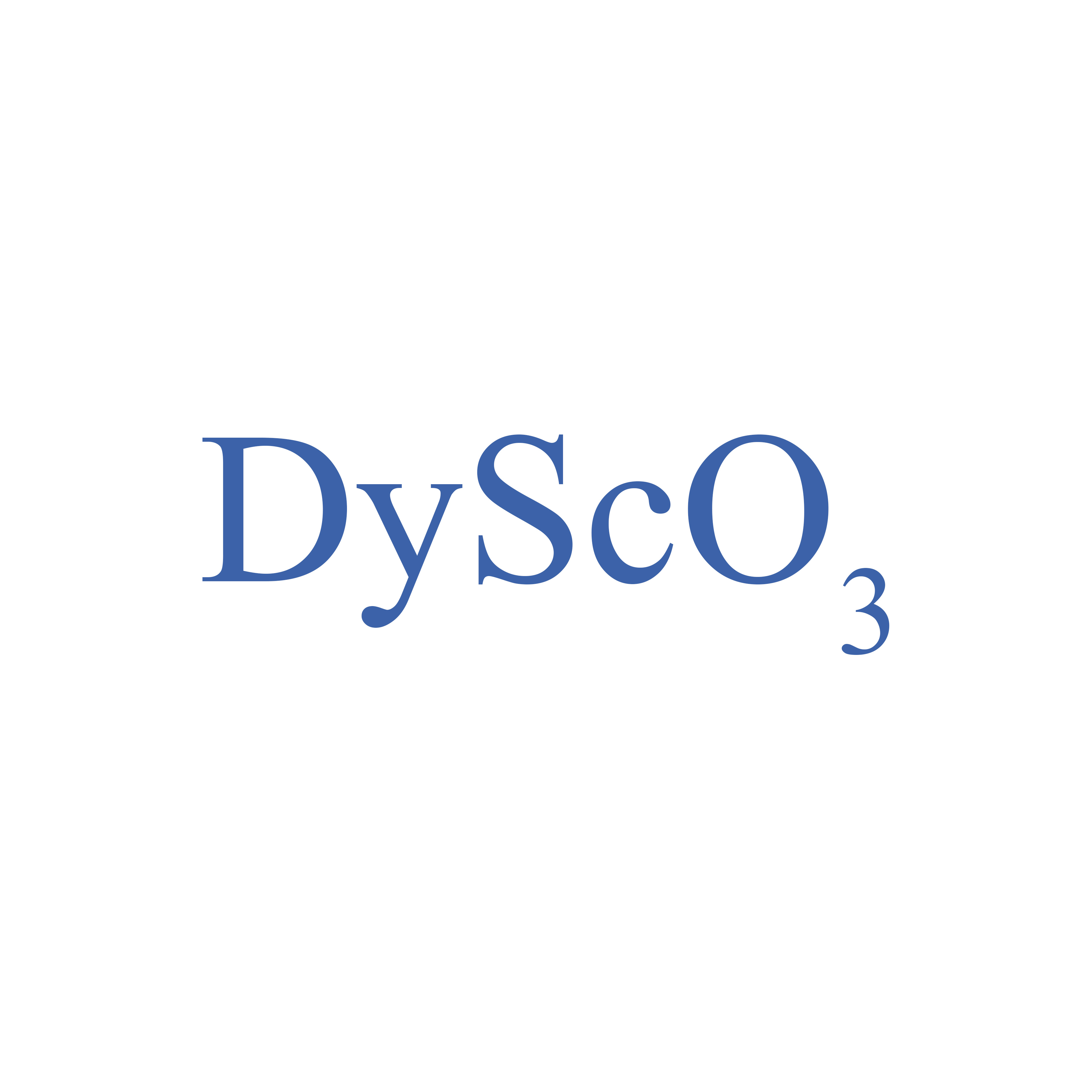 Dysprosium Scandate (DyScO3) Substrat - VI HALBLEITERMATERIALLL