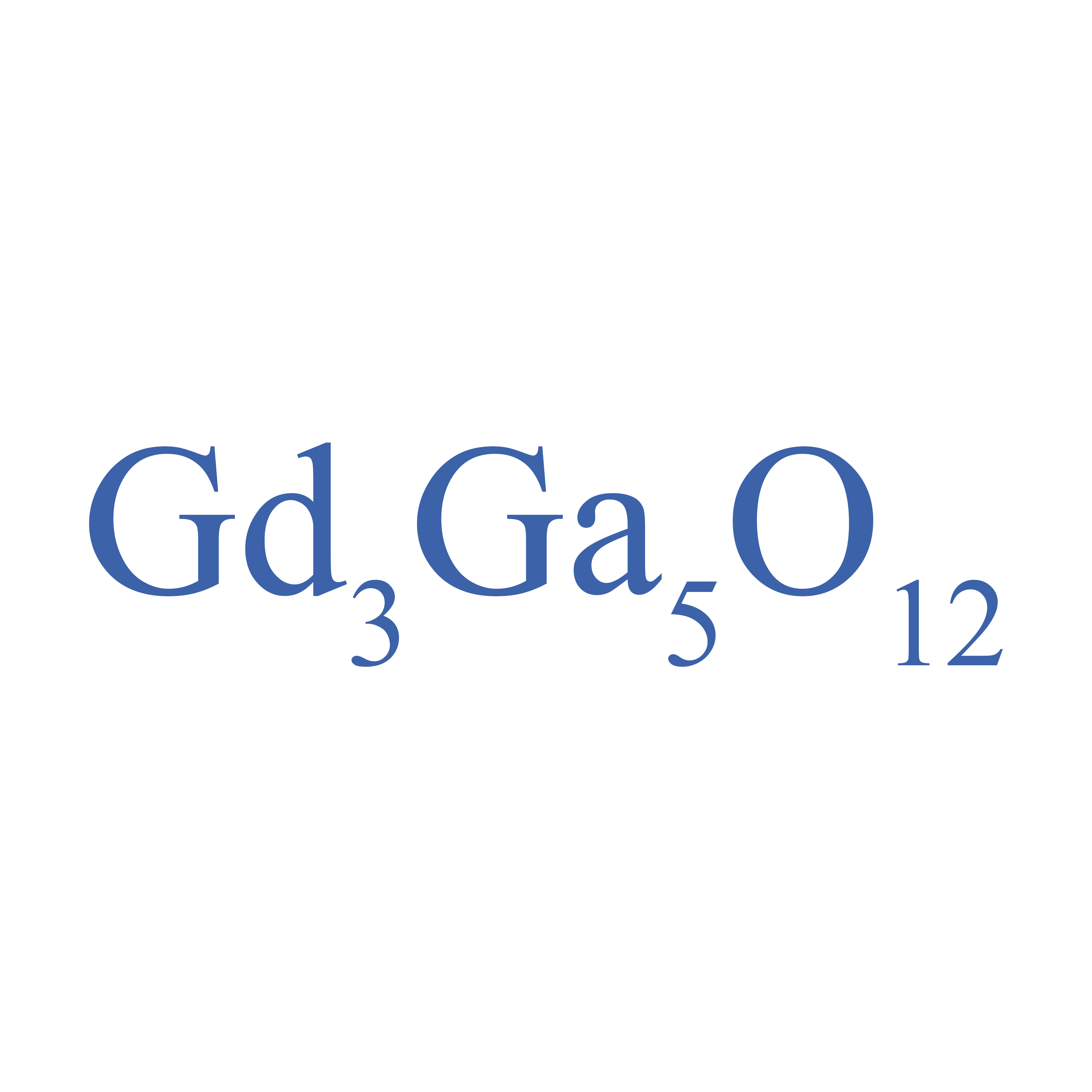 Gadolinium Gallium Oxide (Gd3Ga5O12) Granules - VI HALBLEITERMATERIAL