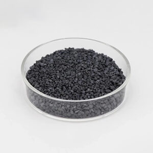 Hafnium oxide granules black