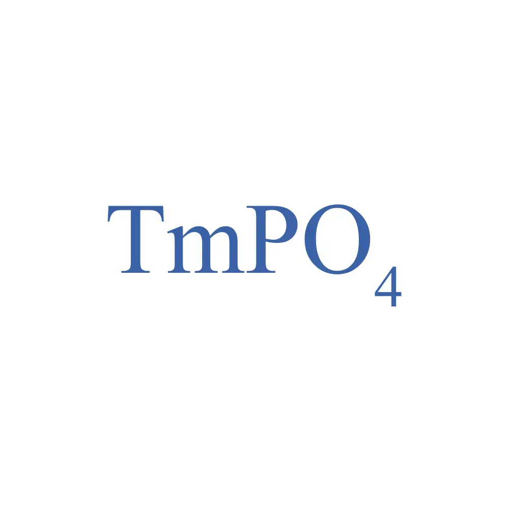 Fosfato di tulio-TmPO4-VI HALBLEITERMATERIAL