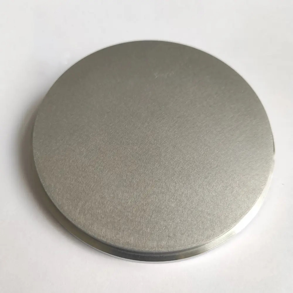 Objetivo de pulverización catódica de aleación de cobre y cromo (CuCr)-VI HALBLEITERMATERIAL GmbH