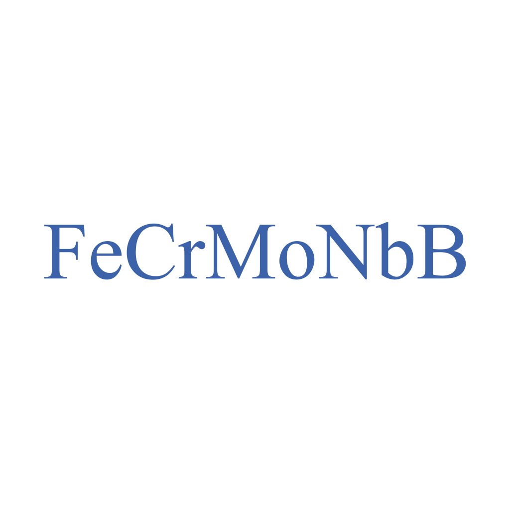 Hierro, cromo, molibdeno, niobio, boro, aleación (FeCrMoNbB) pulverización catódicatarget-VI HALBLEITERMATERIAL GmbH