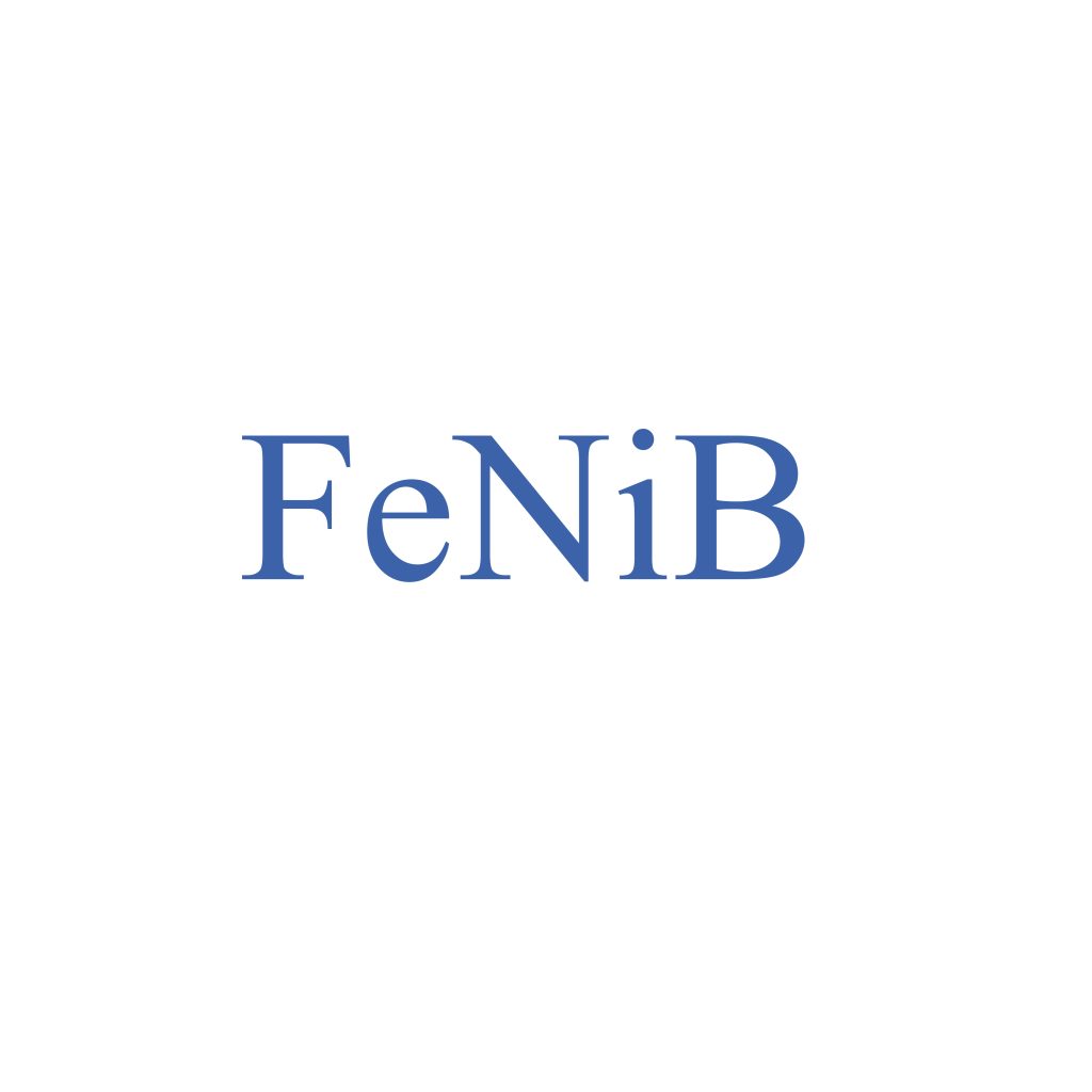 Hierro, níquel, aleación de boro (FeNiB), objetivo de pulverización catódica-VI HALBLEITERMATERIAL GmbH