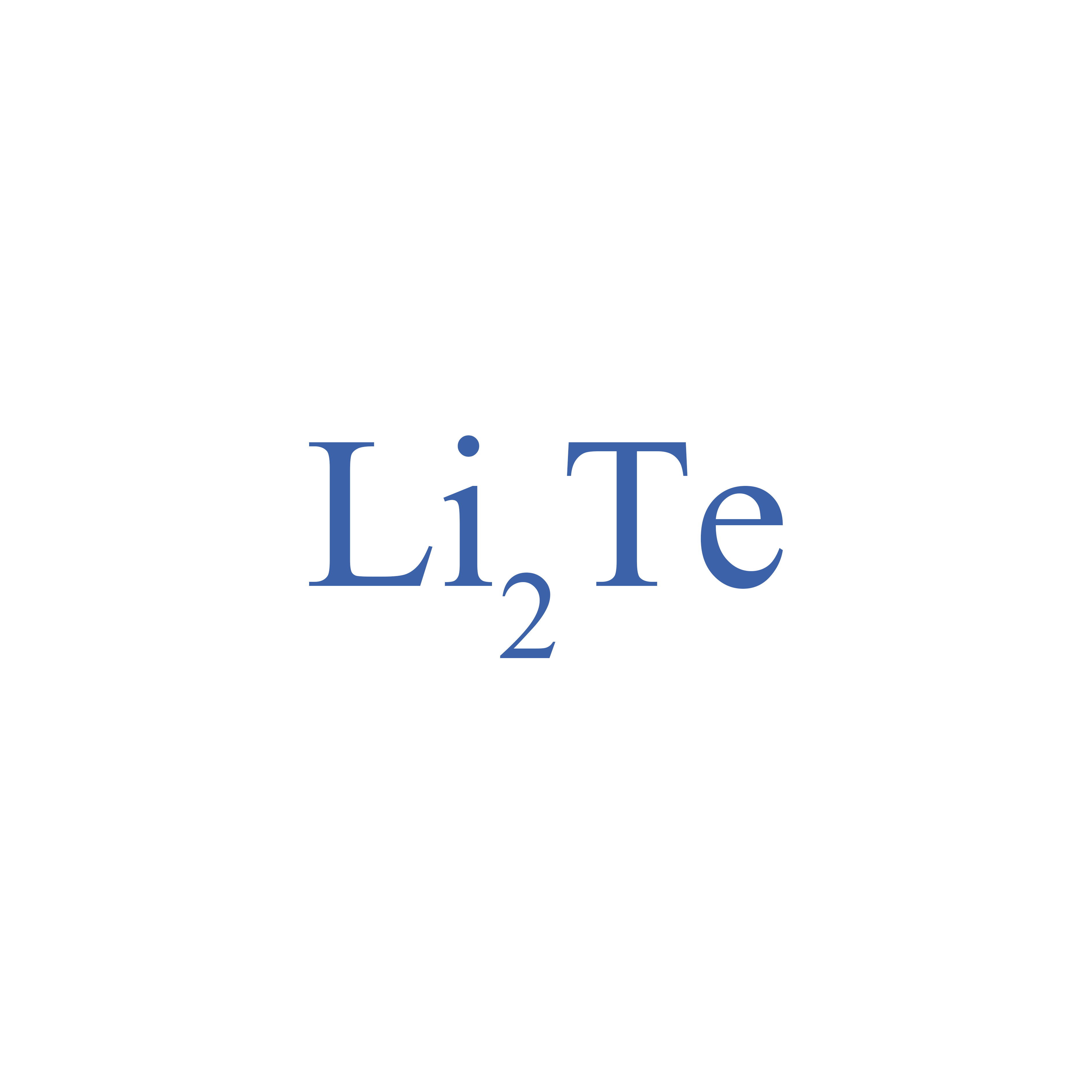 imagesLithiumLi2TeLithium telluride Li2Te VI HALBLEITERMATERIAL