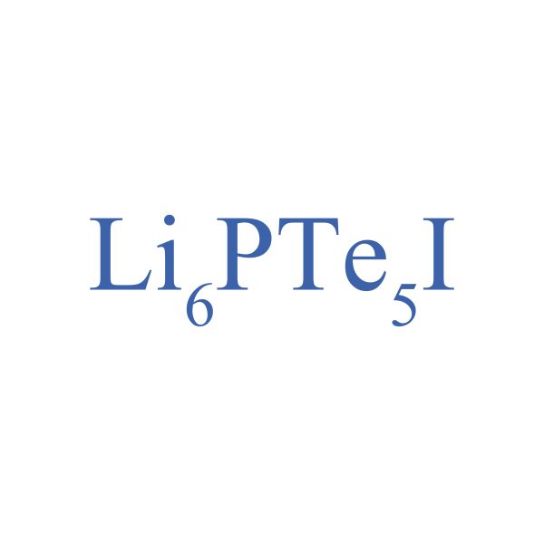 imagesLithiumLi6PTe5ILithium Phosphorus Tellurium Iodide Li6PTe5I VI HALBLEITERMATERIAL scaled