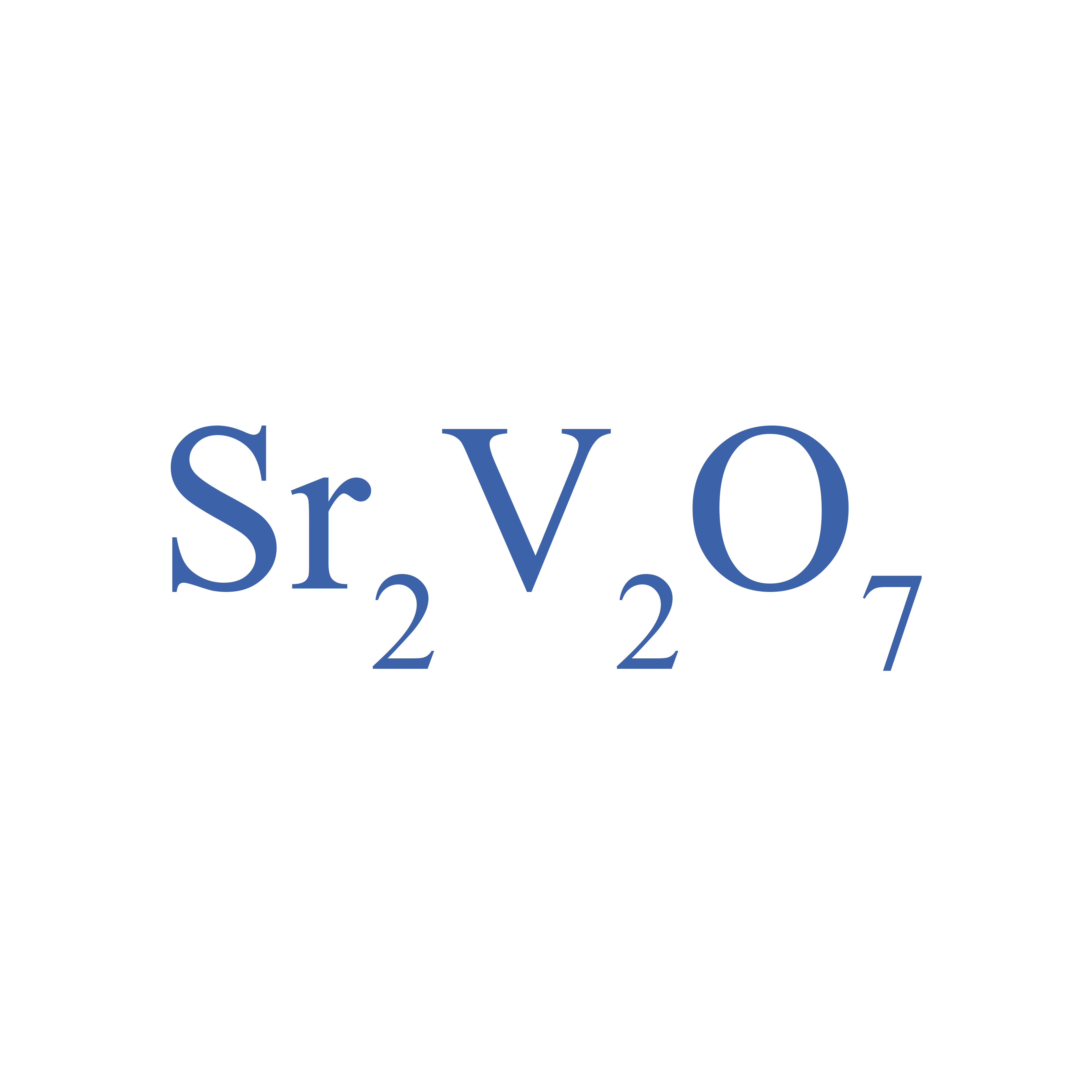 Vanadato de estroncio （Sr2V2O7）-VI HALBLEITERMATERIAL GmbH