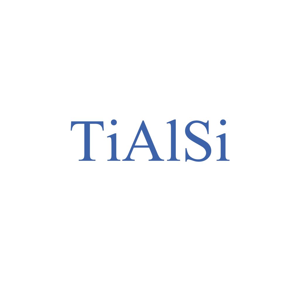 Titane Aluminium Alliage de silicium (TiAlSi)pulvérisationcible-VI HALBLEITERMATERIAL GmbH