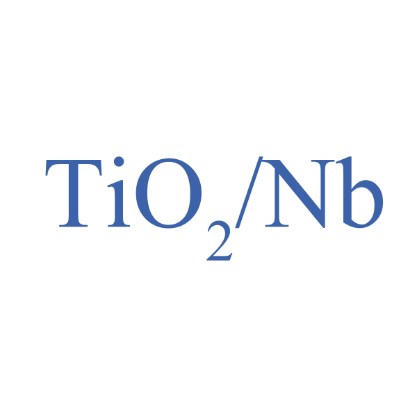Oxyde de titane-Niobium(TiO2/Nb)pulvérisationcible-VI HALBLEITERMATERIAL GmbH