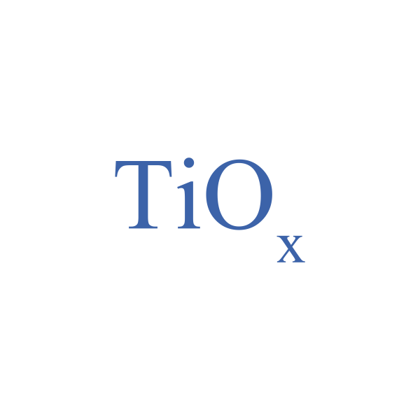 polvo de subóxido de titanio (TiOx)de pulverización catódica-VI HALBLEITERMATERIAL GmbH