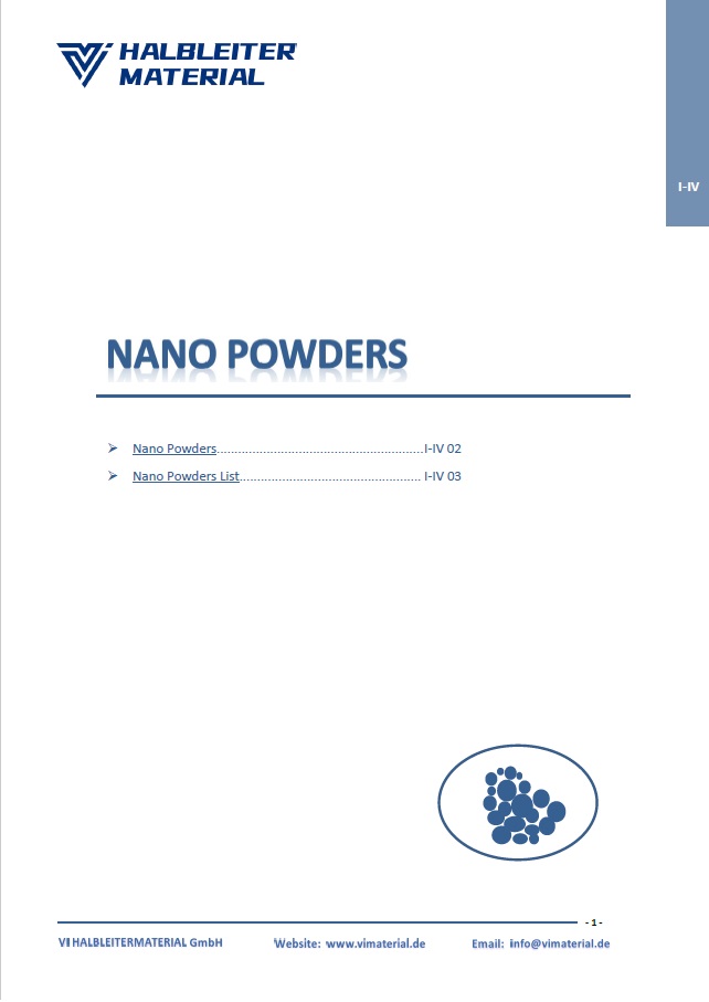 Nano Powders-VIMATERIAL