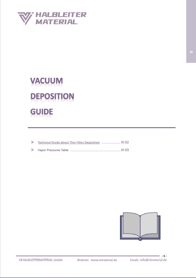 Vaccum Deposition Guide-VIMATERIAL