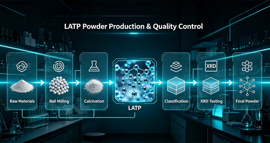 LATP-Pulverherstellung – VIMATERIAL