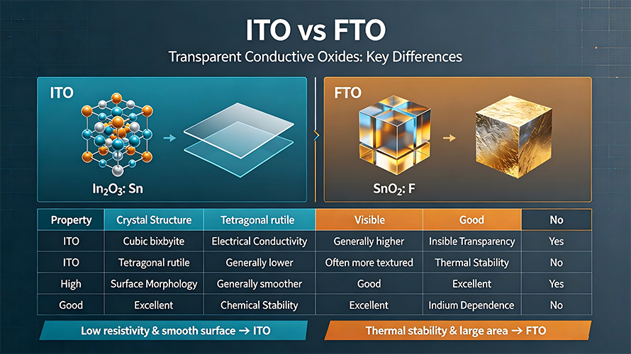 ITO vs. FTO – Überblick und Vergleich – VIMATERIAL