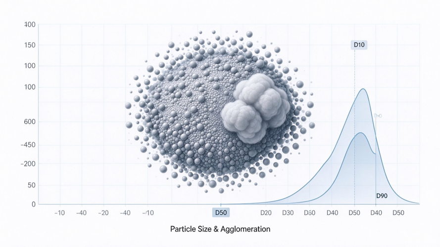 Zirkonoxidpulver für Hochleistungskeramik – Partikelgröße und Agglomeration – VIMATERIAL